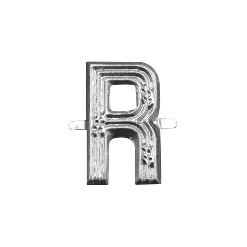"R" Aluminium Letter/Symbol