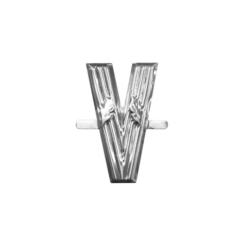 "V" Aluminium Letter/Symbol