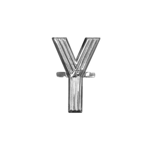 "Y" Aluminium Letter/Symbol