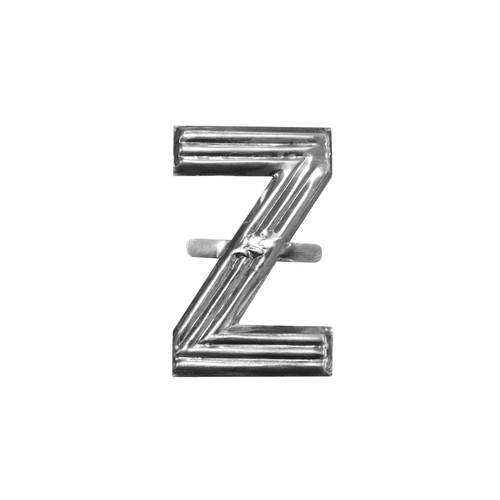 "Z" Aluminium Letter/Symbol