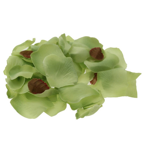 Rose Petals (Faux) - Lime Green