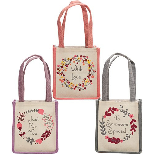 Jute Plant Bags - Love & Affection (Set)