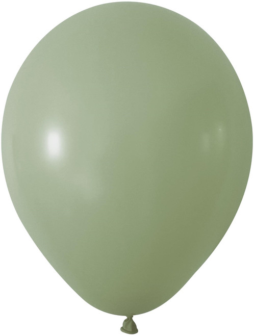 Latex Balloons - Plain Green Sage (12")
