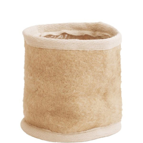 Jute Plant Bag - Drum in Natural
