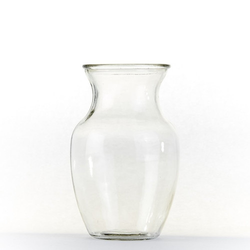 Hand Tie Glass Vase - Moira Clear (20cm)