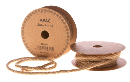 5mm Cord - Natural Jute