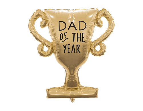 Foil Balloon (Large Shape) - Dad of The Year Trophy (36")
