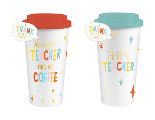 Teacher Travel Mug (Assorted Designs)