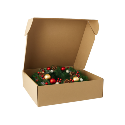Wreath Retail Storage/Delivery Box - 40cm Sq