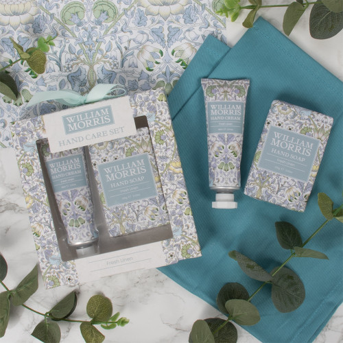 Gift Set - Hand Care - William Morris Lodden "Fresh Linen"