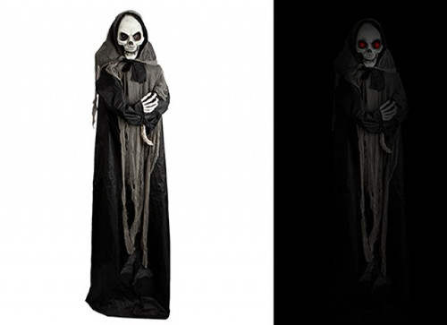 Halloween Animated Skeleton Ghost (6ft) - Motion Activated