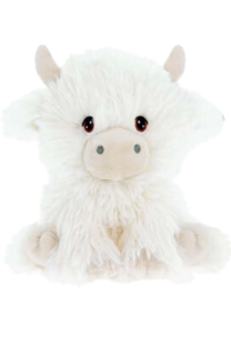 Soft Toy - Keeleco Shaggy Cow 18cm