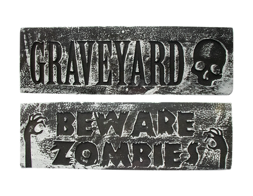 Halloween Decoration - Wall Plaque (Assorted Designs)