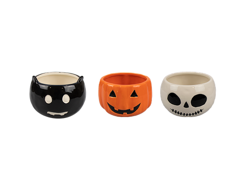Halloween Candy Bowl/Pot Character (Assorted Designs)
