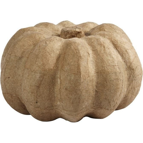 Autumn - Paper Mache Pumpkin Decoration (10cm x 16cm)