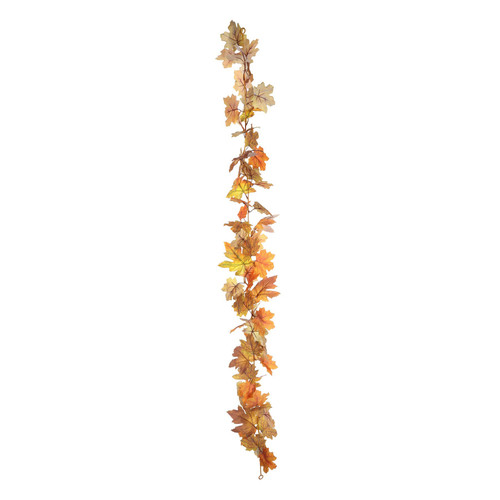 Essential Autumn Leaf Maple Garland - Brown (170cm)
