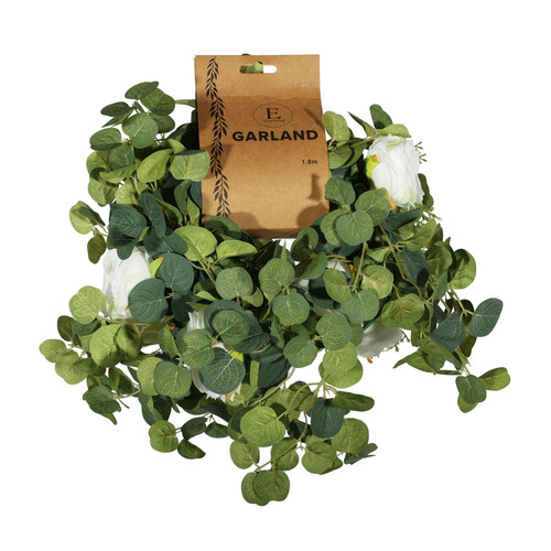 Essential Garland - Rose Mixed - Cream (183cm)