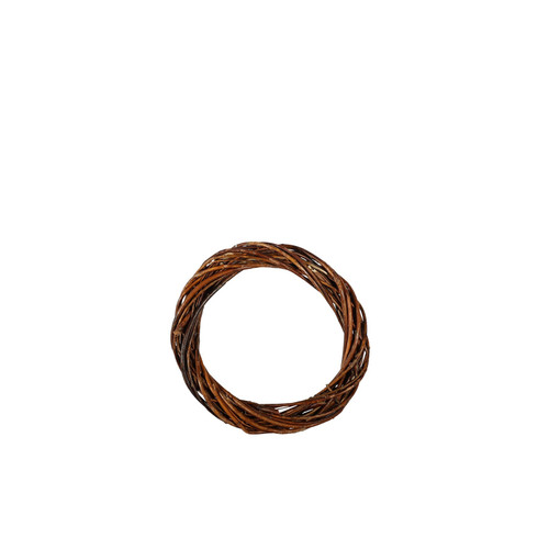20cm (8") Wreath Ring - Unpeeled Willow