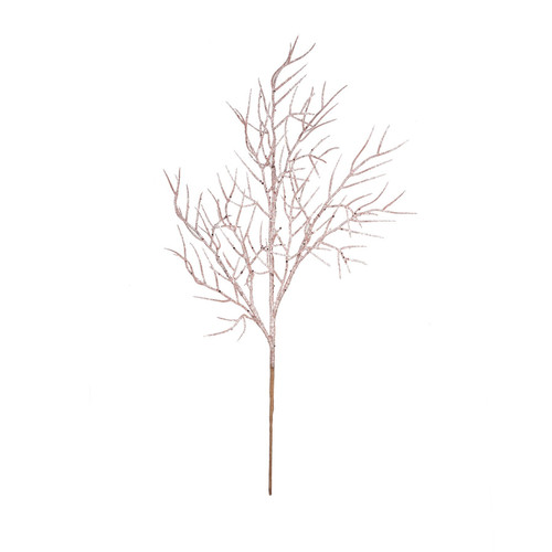 Glitter Twig Stem - Pink