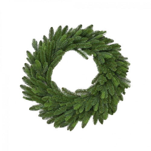 24" Vermont Spruce Double Wreath (216 Tips)