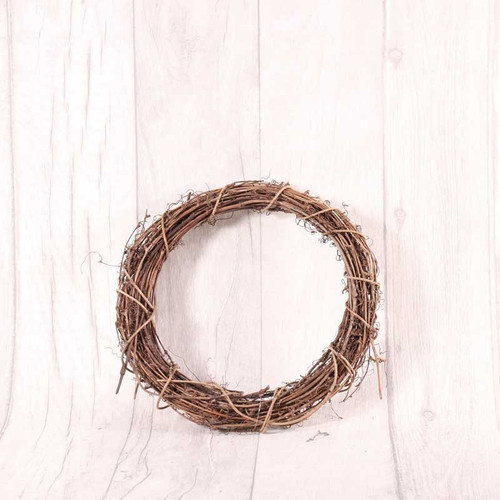 20cm (7.9") Wreath Ring - Natural Vine