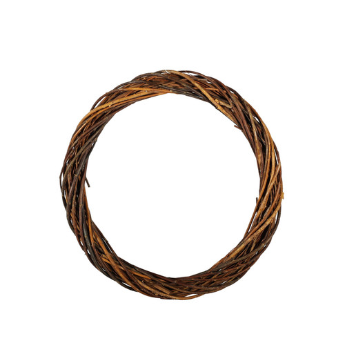 40cm (16″) Wreath Ring - Unpeeled Willow