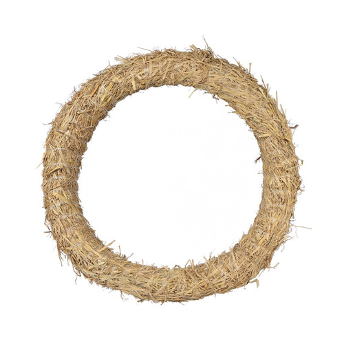 50cm (19.7") Wreath Ring - Straw