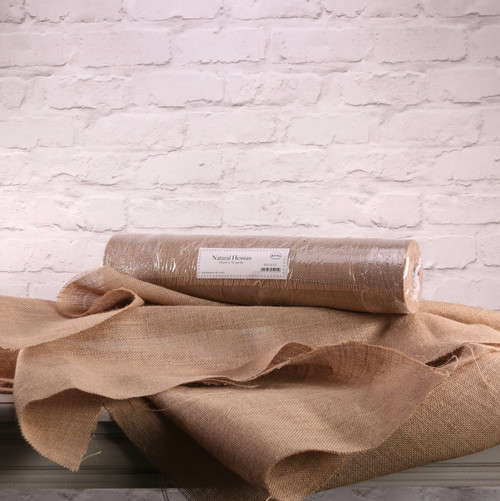 Roll of Natural Hessian - (50cm x 10yds)