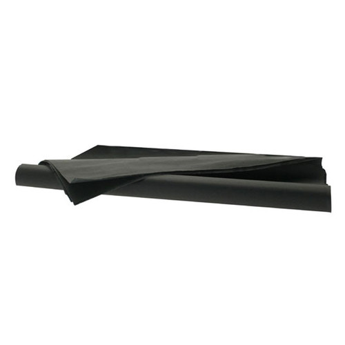 Tissue Paper Plain - Black (240 Sheets)