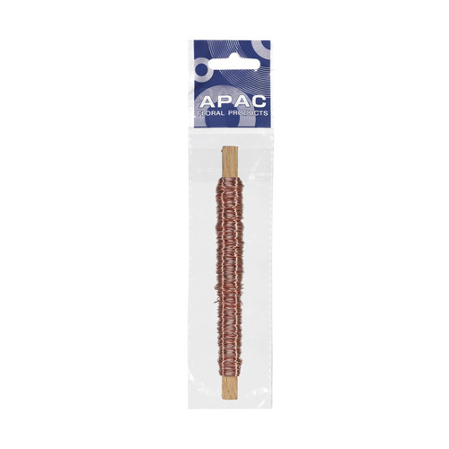 Wire - Metallic on Wooden Stick - Copper 50g