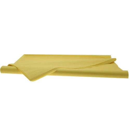 Tissue Paper Plain - Yellow (240 Sheets)