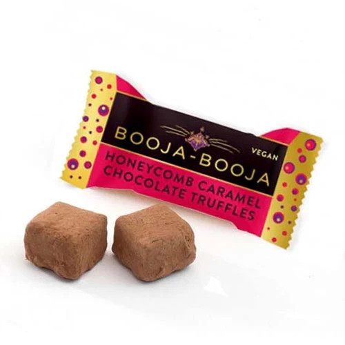 Booja-Booja Dairy Free Chocolate Truffles Duo - Honeycomb Caramel Chocolate Truffles (2 Truffles)