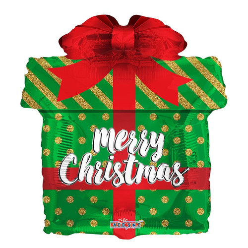 Foil Helium Balloon - Christmas Gift (45cm/18")
