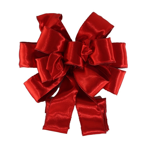 Readymade Bow - Satin Red (29cm x 72cm)