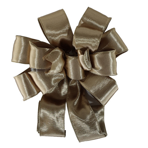 Readymade Bow - Satin Gold (29cm x 72cm)