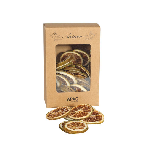 Dried Lime - Green Slices in Presentation Box