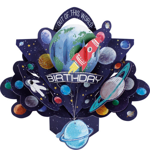 3D Pop Up Card by Second Nature - Birthday Space