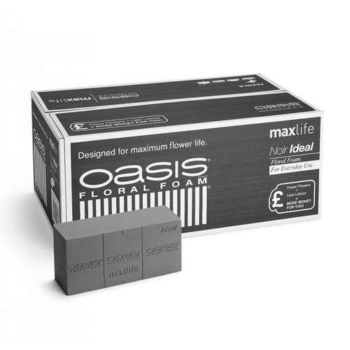OASIS® Noir Ideal Floral Foam Maxlife Brick