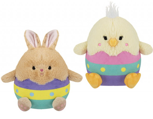 Soft Toy - Easter Egg Bunny/Chick (20cm) (Assorted Designs)