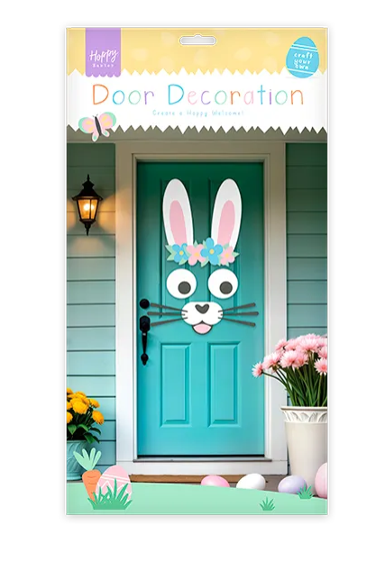 Easter Decoration - Door Bunny Face