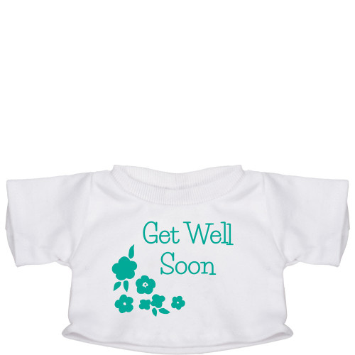 Mini Teddy Bear T-Shirt - Suki Gifts 'Get Well Soon'
