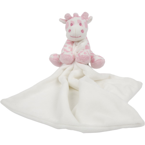 Soft Toy - Suki Gifts Baby Bing Bing Giraffe Pink Blankie Rattle
