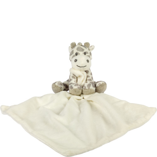 Soft Toy - Suki Gifts Baby Bing Bing Giraffe Grey Blankie Rattle