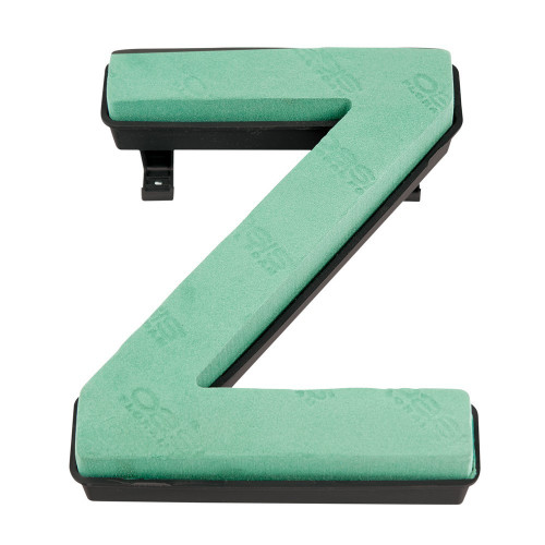 "Z" OASIS® NAYLORBASE® Eco-Base Quick Clip Floral Foam Tribute Letters