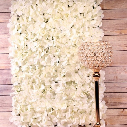 Cream Hydrangea Flower Wall Panel 