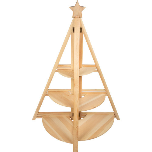 Foldable Shop Display Showcase Stand with Removeable Star