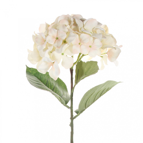 68cm Single Large Hydrangea Cream 