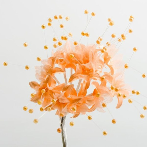 Baby's Breath Artificial Flower - Peach (12 Stems)