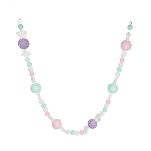 Pastel Glitter Candy Sweets Garland (1.83m)