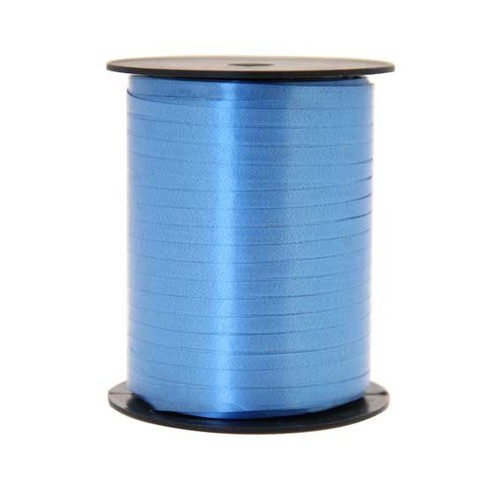5mm Poly Curling Ribbon Tie - Blue Light
